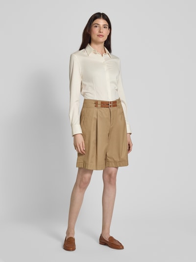 Lauren Ralph Lauren Relaxed Fit Shorts mit Bundfalten Modell 'GAVRELL' Camel 1