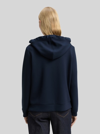 Tom Tailor Regular Fit Sweatjacke mit Viskose-Anteil Marine 5