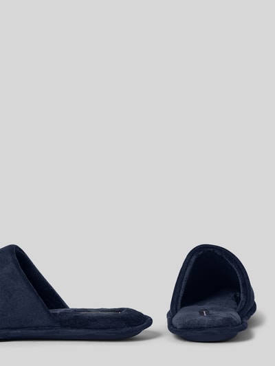 Tommy Hilfiger Slipper mit Logo-Stitching Marine 2