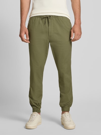 Jack & Jones Regular fit joggingbroek met elastische band, model 'GORDON' Lindegroen - 4