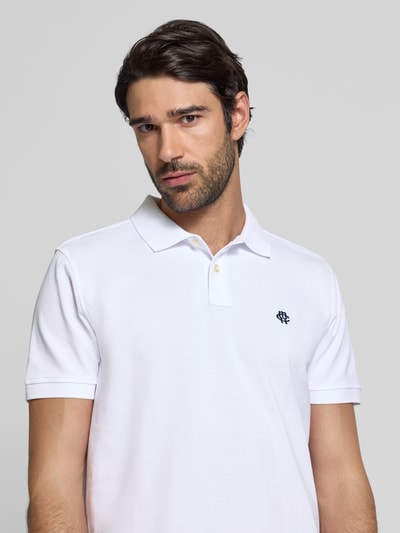 MCNEAL Poloshirt met labelstitching Wit - 3