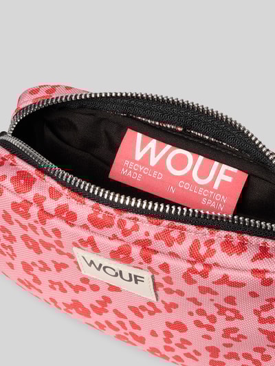 WOUF Schoudertas met logopatch, model 'Roar' Felroze - 5