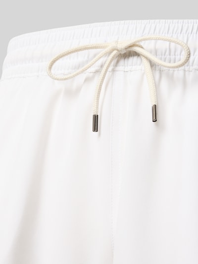 Polo Ralph Lauren Underwear spodenki kąpielowe z wyhaftowanym logo model 'TRAVELER' Biały 2