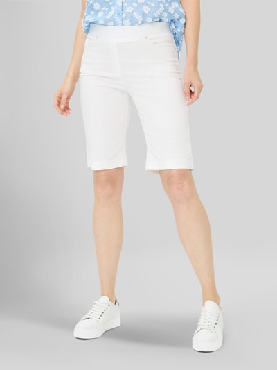 Raphaela By Brax Regular Fit Bermuda aus Baumwoll-Mix Weiss 4