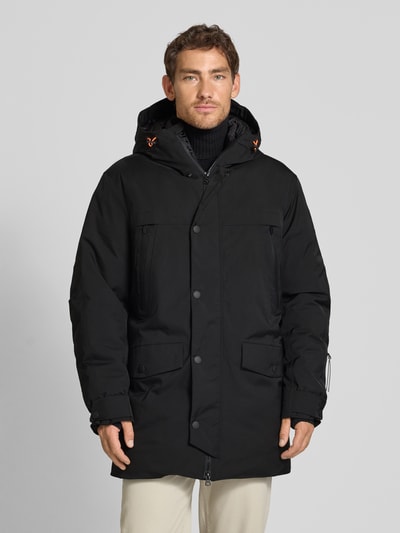 FIRE + ICE Parka mit Zweiwege-Reißverschluss Modell 'JESPER' Black 4