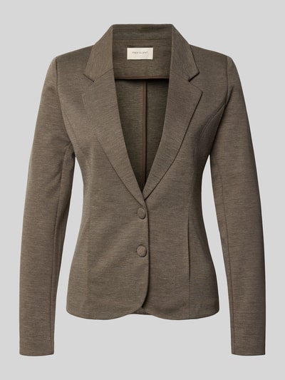 FREE/QUENT Blazer mit Reverskragen Modell 'NANNI' Taupe 2