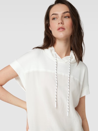 Marc Cain T-Shirt mit Kapuze Offwhite 3