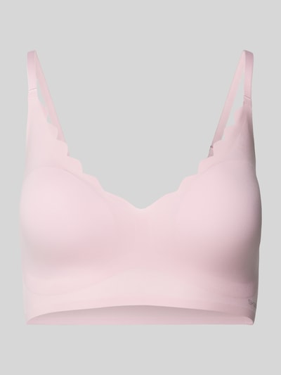 Skiny Bustier met golvende zoom Rosé - 1