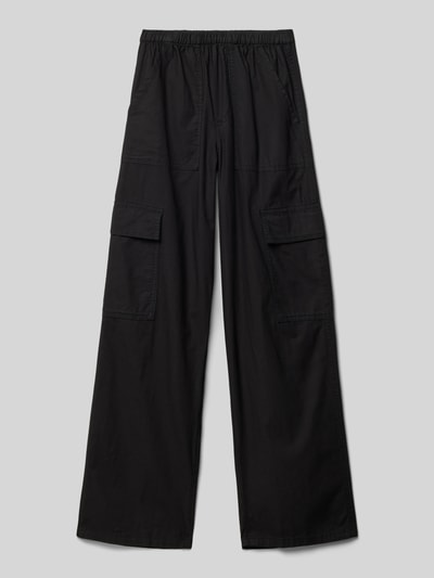 Mango Cargohose mit Eingrifftaschen Black 1