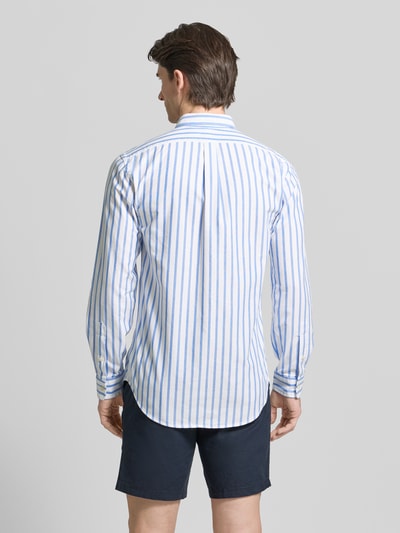Polo Ralph Lauren slim fit vrijetijdsoverhemd van puur katoen model 'SLBDPPCS' Lichtblauw - 5