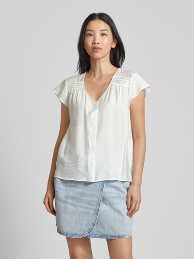 Vero Moda Blouse met V-hals, model 'JOSIE' Wit - 4