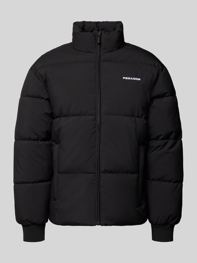 Pegador Kurtka pikowana z wyhaftowanym logo Czarny 2