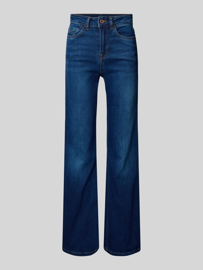 Pepe Jeans Jeansy o rozkloszowanym kroju z mieszanki bawełny model ‘WILLA’ Jeansowy niebieski 2