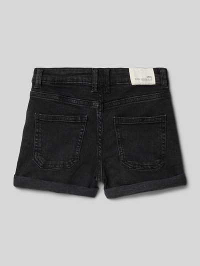 Mango Regular Fit Jeansshorts im 5-Pocket-Design Modell 'chip' Black 3