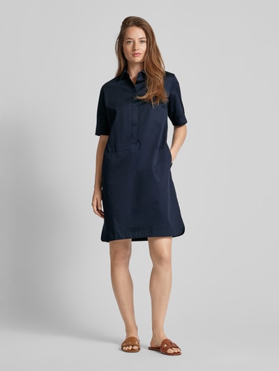 Betty Barclay Knielanges Kleid mit verdeckter Knopfleiste Marine 1