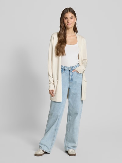 Christian Berg Woman Kurtka z dzianiny bez zapięcia Kamienny 1