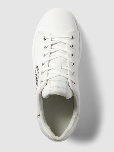 Karl Lagerfeld Sneaker mit Label-Applikation Modell 'KAPRI' Weiss 5