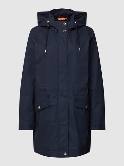 Christian Berg Woman Parka met capuchon Donkerblauw - 2