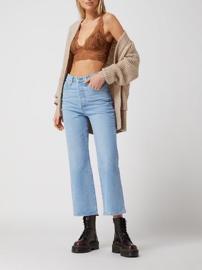 Levi's® Bootcut high waist jeans met stretch, model 'Ribcage' - 'Water<Less™' Jeansblauw - 1