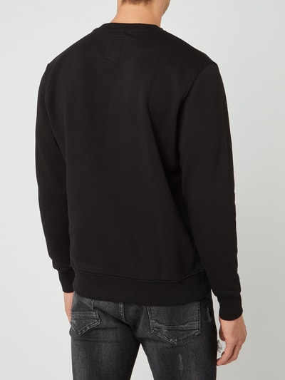 Alpha Industries Sweatshirt met logoprint  Zwart - 5