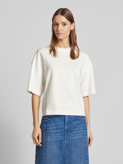 Weekend Max Mara Oversized T-Shirt mit Rundhalsausschnitt Modell 'GEORGIA' Offwhite 4