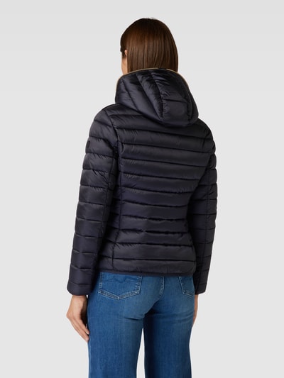 SAVE THE DUCK Steppjacke mit Label-Patch Modell 'ALEXIS' Black 5