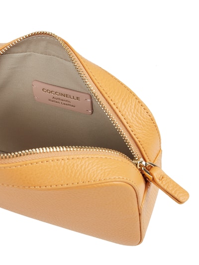 Coccinelle Camera Bag aus Leder Modell 'Tebe'  Apricot 5