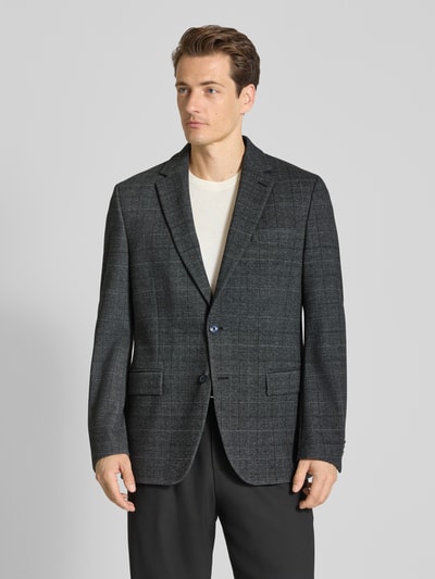 Christian Berg Men Sakko mit Pattentaschen Dunkelblau 4