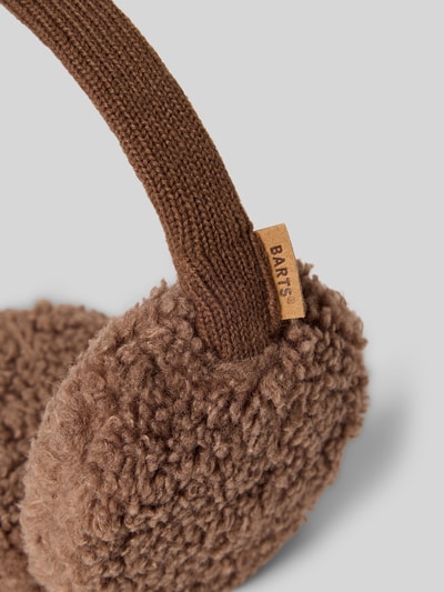 Barts Ohrenwärmer mit Kunstfellbesatz Modell 'Browniez' Mittelbraun Mel 2