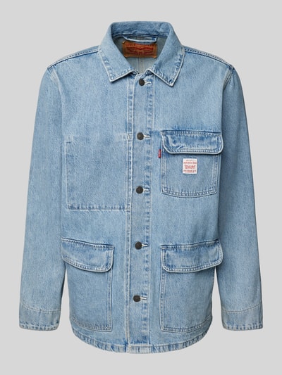 Levi's® Jeansjacke mit Brusttaschen Modell 'BROADWAY' Hellblau 2