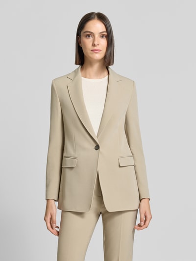 BOSS Orange Regular Fit Longblazer mit Pattentaschen Modell 'C_Jabla3' Schilf 4