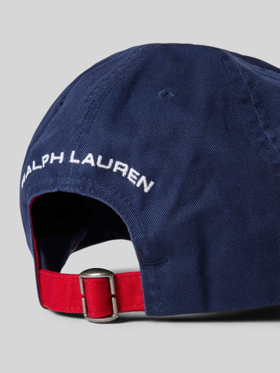 Polo Sport Basecap mit Label-Stitching Marine 3