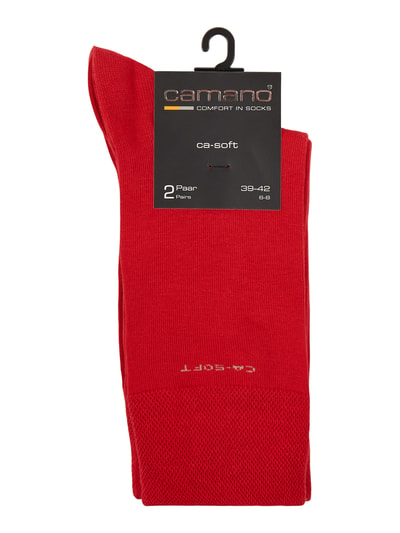 camano Socken im 2er-Pack Rot 2