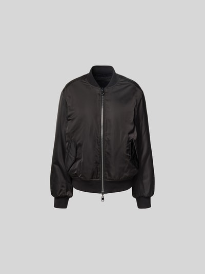 Juvia Regular Fit Bomberjacke mit Stehkragen Black 2