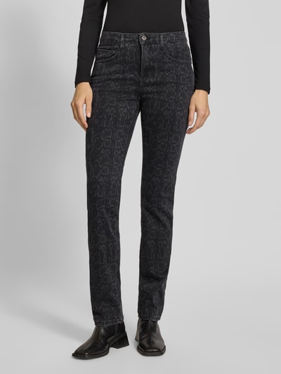 Brax Slim Fit Jeans mit Viskose-Anteil Modell 'Mary' Dunkelgrau 4