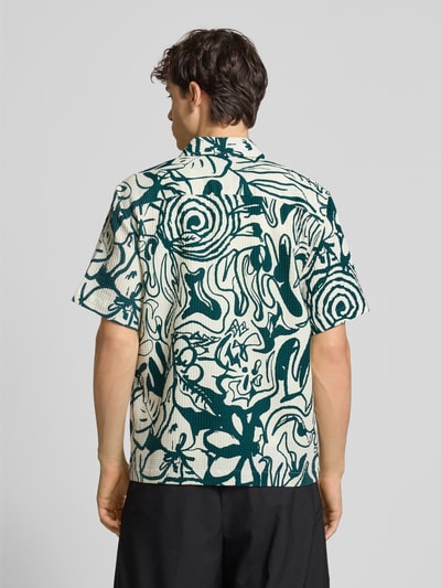 Only & Sons Regular fit vrijetijdsoverhemd van puur katoen Olijfgroen - 5