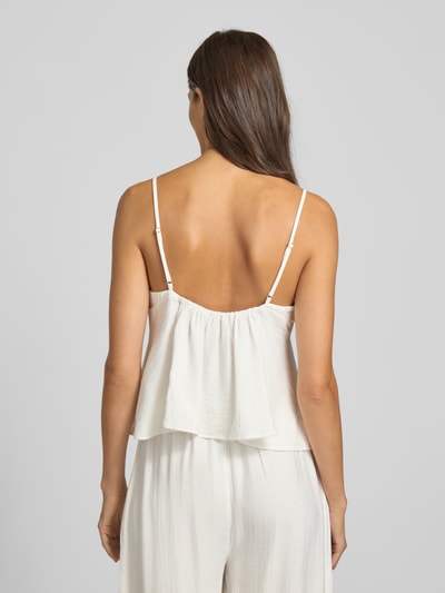 Gestuz Top met bandjes van viscosemix, model 'Camila Singlet' Beige - 5