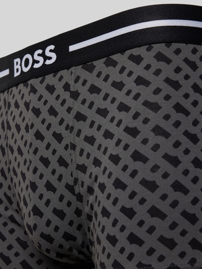 BOSS Trunks mit elastischem Label-Bund im 3er-Pack Black 2