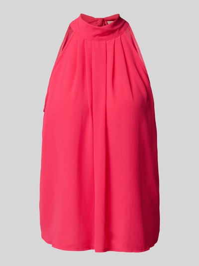 Rinascimento Blusentop mit rückseitiger Schnürung Pink 2