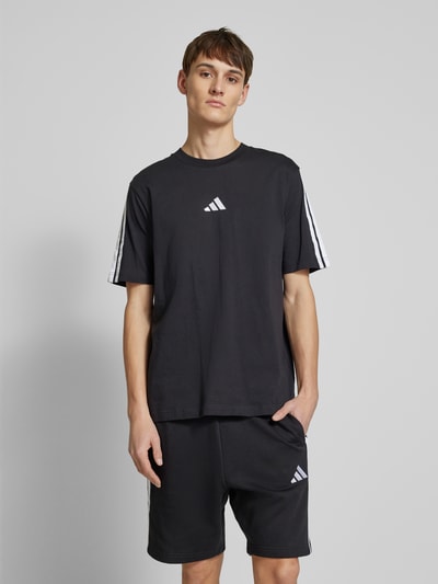 ADIDAS SPORTSWEAR T-shirt met logostitching Zwart - 4