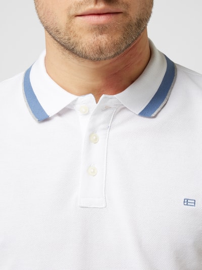 Christian Berg Men Poloshirt van Supima kwaliteit van tenkatoen Wit - 3