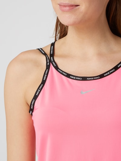 NIKE TRAINING Top met spaghettibandjes - Dri-FIT Felroze - 3