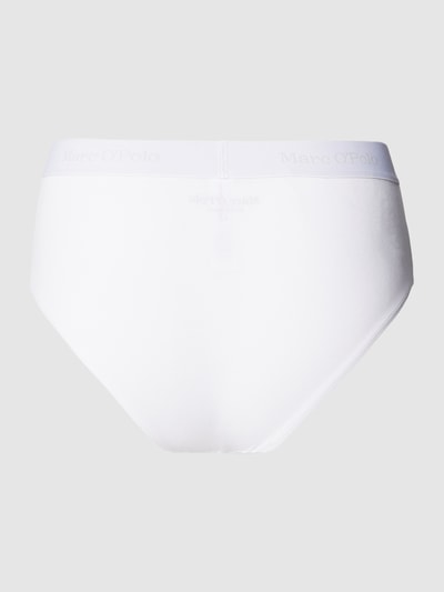 Marc O'Polo Slip met elastische band met logo in een set van 3 stuks, model 'ESSENTIALS' Wit - 3