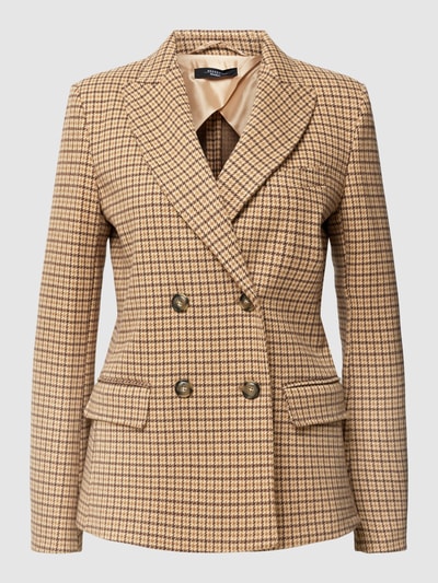 Weekend Max Mara Blazer met all-over motief, model 'Rodeo' Camel - 2