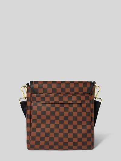 Sprayground Handtas met schouderband, model 'SAWTOOTH SHARKS IN PARIS' Donkerbruin - 4