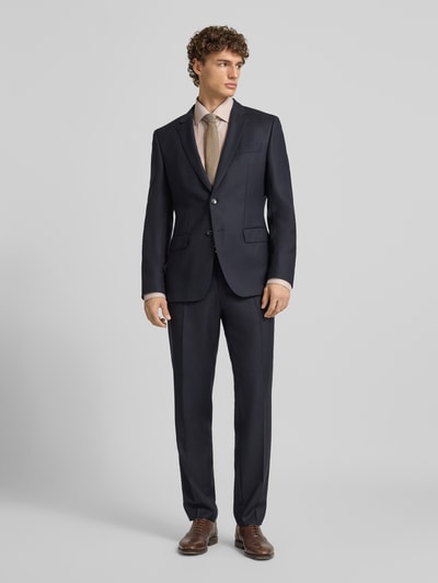 ETERNA Regular fit zakelijk overhemd van katoen met kentkraag Zand - 1