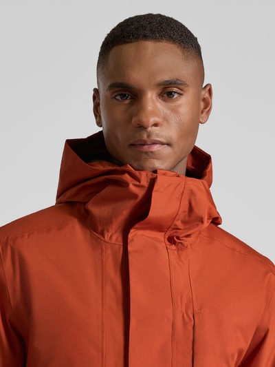 Didriksons Jack met labeldetail, model 'ADAM' Roestrood - 3