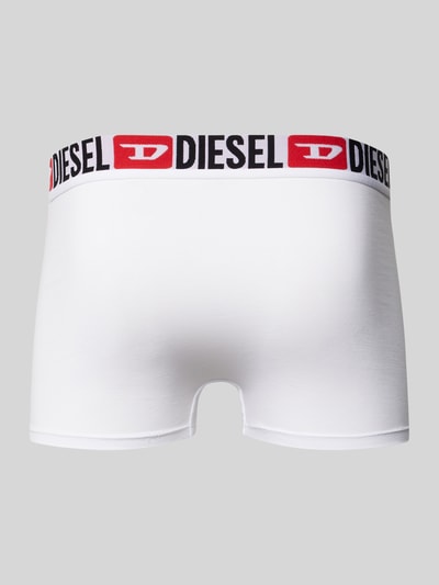 Diesel Trunks mit elastischem Logo-Bund im 3er-Pack Mittelgrau 3