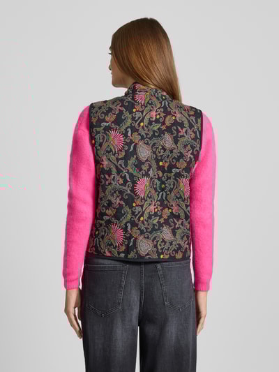 LOLLYS LAUNDRY Gilet met knoopsluiting, model 'Cairo' Antraciet - 5