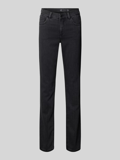 Angels Slim fit jeans met viscose, model 'Cici' Antraciet - 2